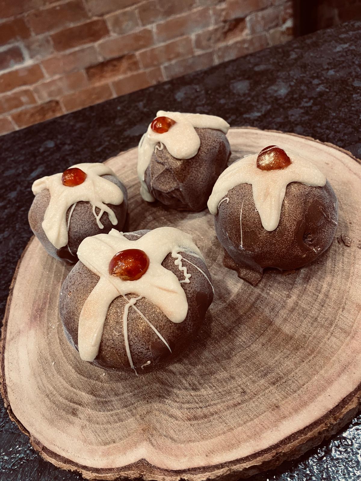 Stuffed Brownie Bombs